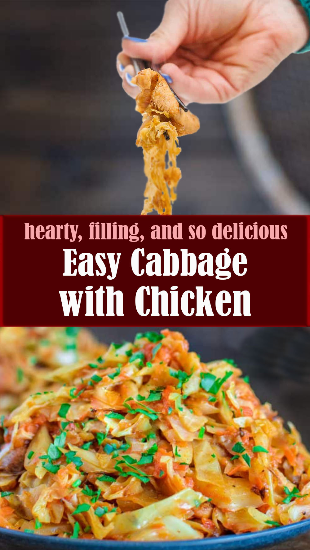 Easy Cabbage with Chicken