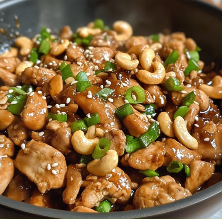 Easy Cashew Chicken Stir Fry