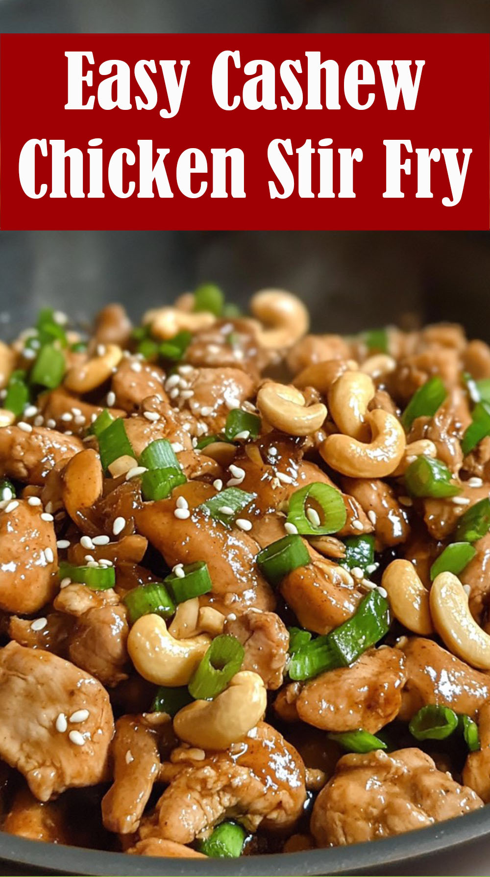 Easy Cashew Chicken Stir Fry