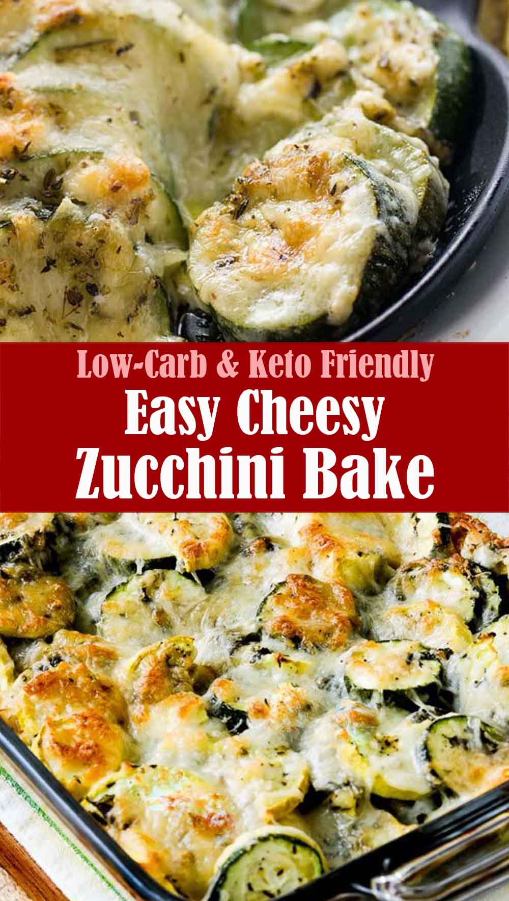 Easy Cheesy Zucchini Bake – Low-Carb & Keto Friendly – Reserveamana