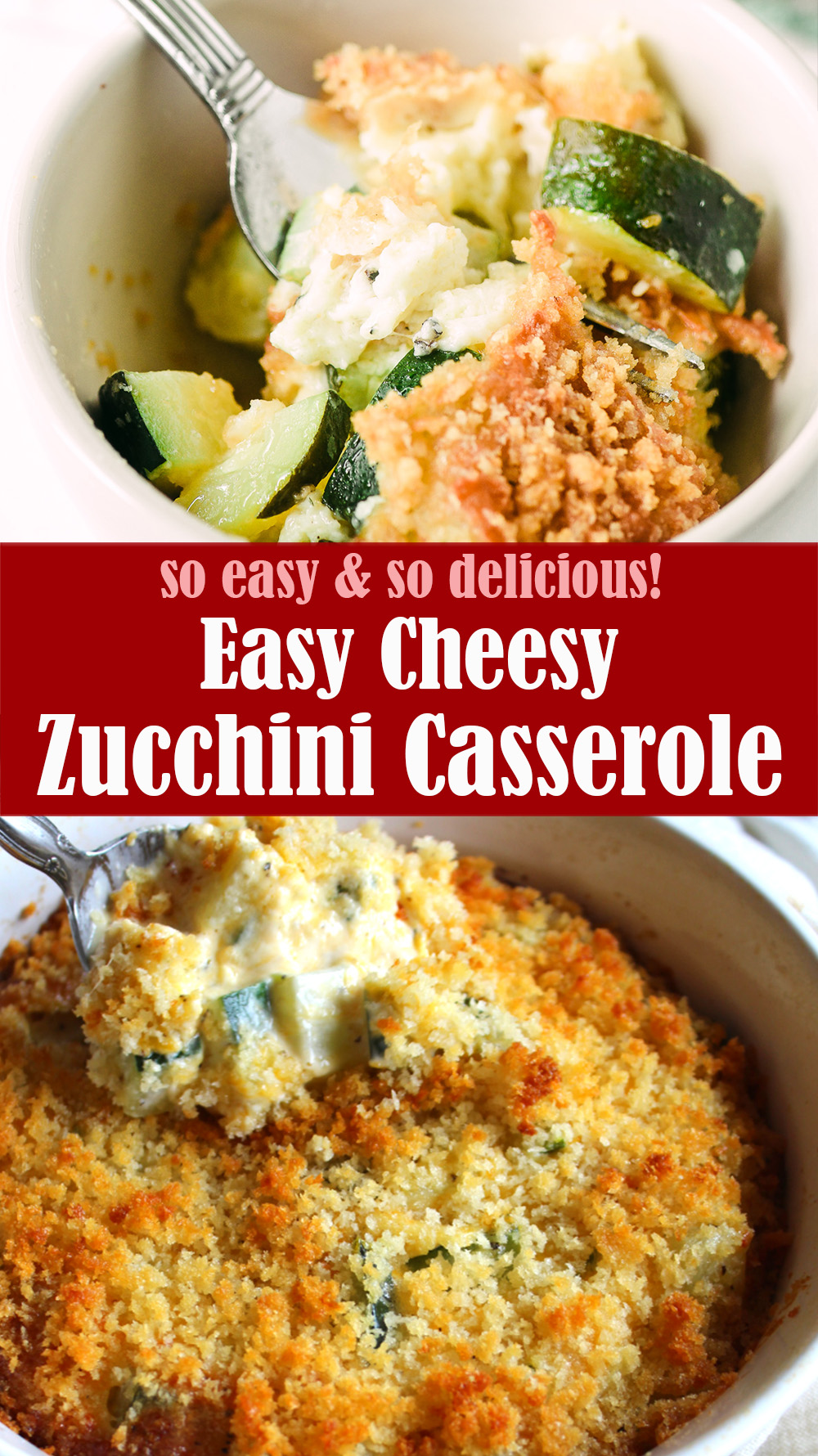 Easy Cheesy Zucchini Casserole Recipe