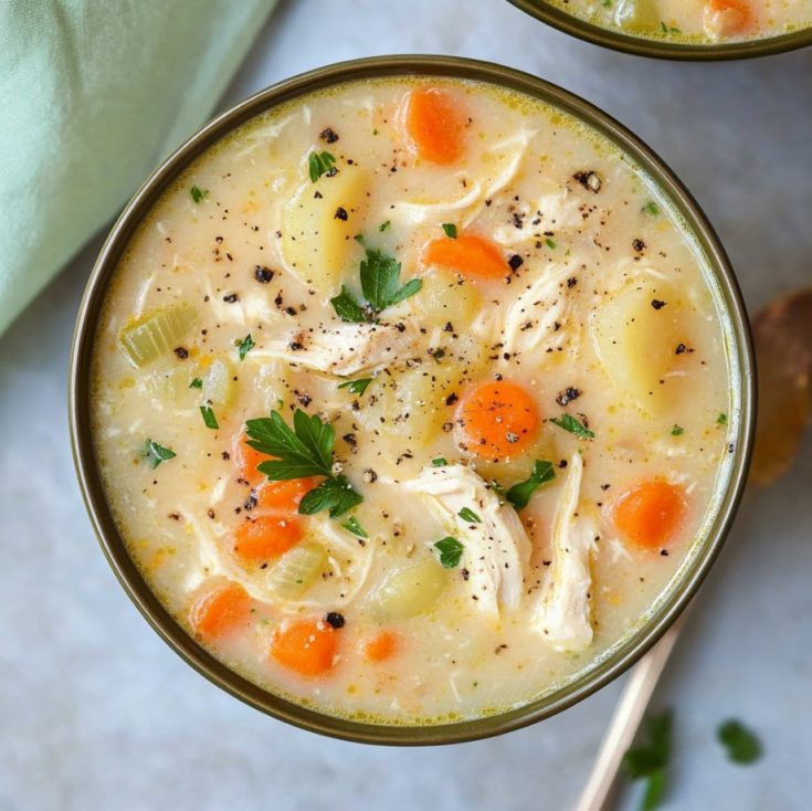 Easy Chicken Pot Pie Soup