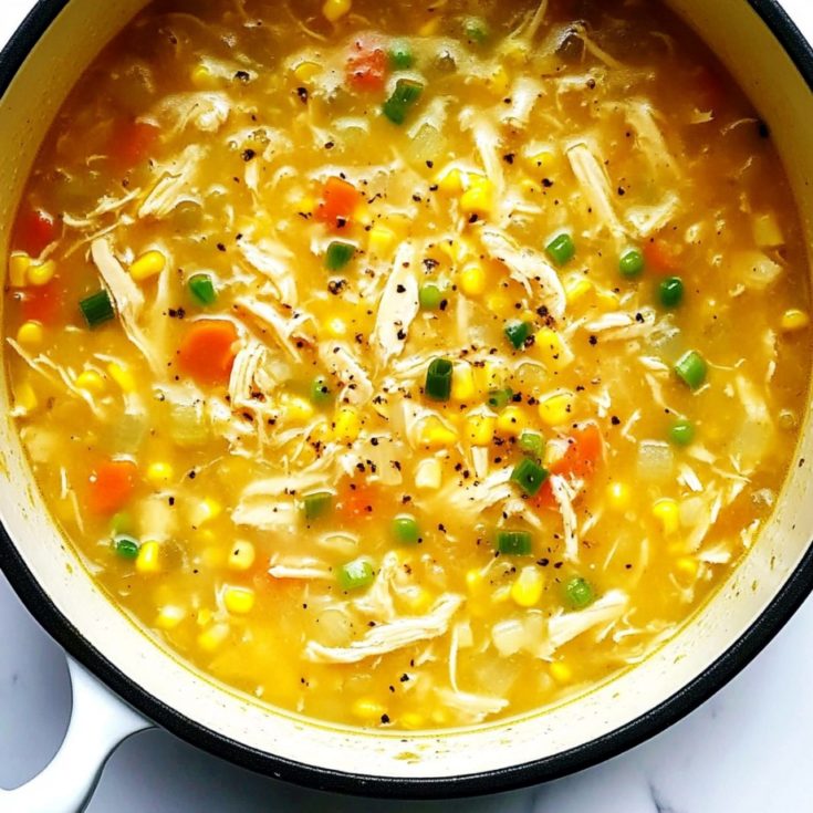 Easy Chicken and Sweet Corn Soup