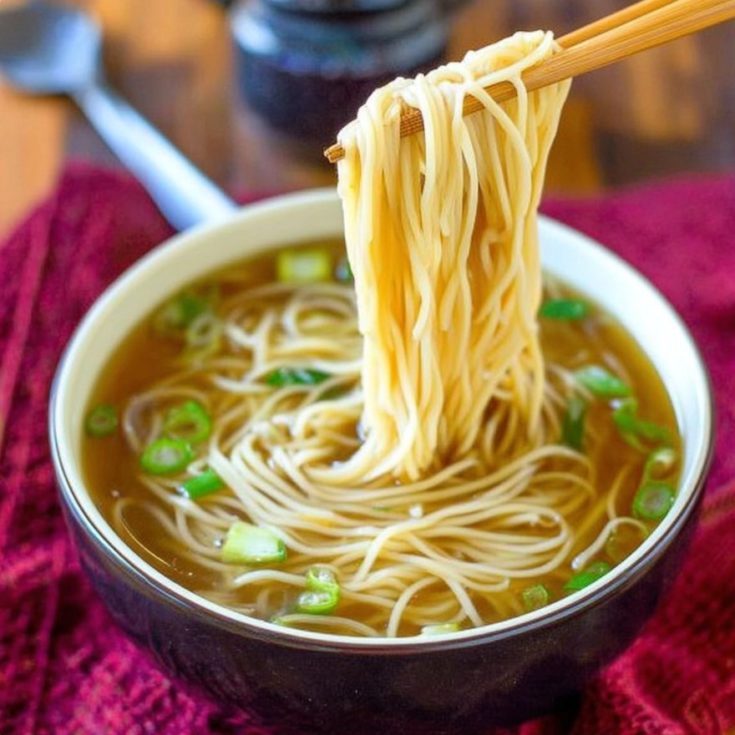 Easy Chinese Noodle Soup