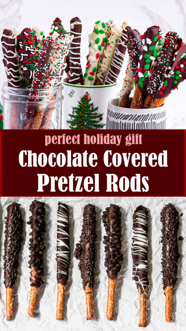 Easy Chocolate Covered Pretzel Rods Reserveamana