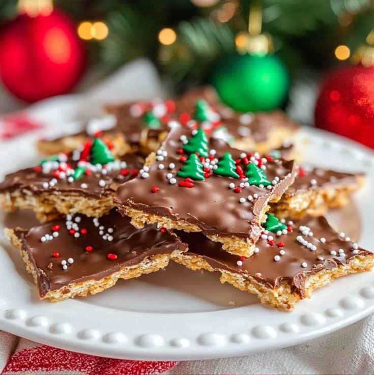 Easy Christmas Crack (Cracker Toffee)