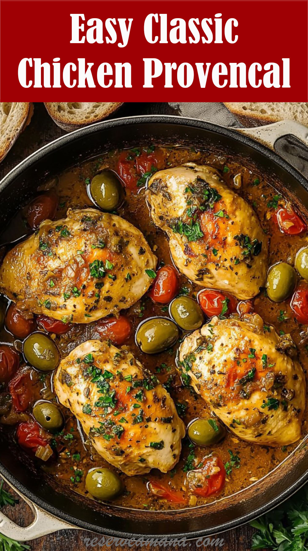 Easy Classic Chicken Provencal