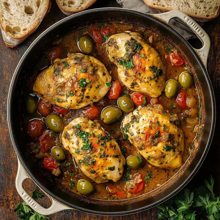 Easy Classic Chicken Provencal