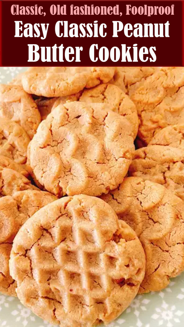 Easy Classic Peanut Butter Cookies – Reserveamana