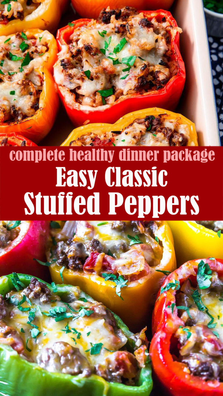 Easy Classic Stuffed Peppers – Reserveamana