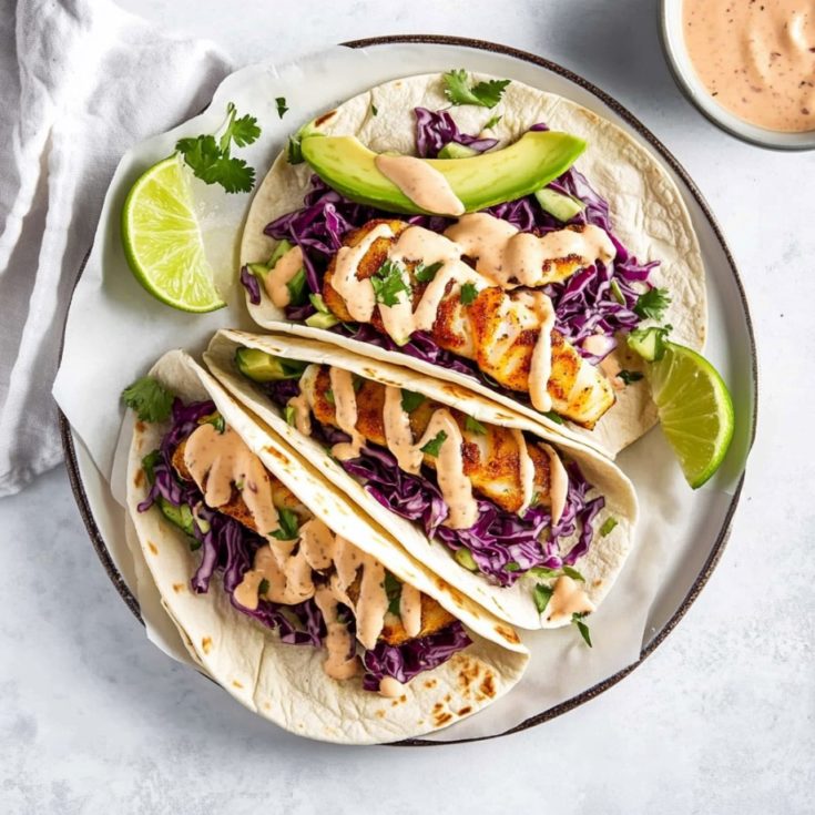Easy 30 Minute Cod Fish Tacos