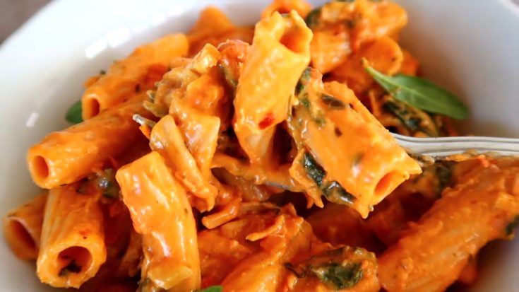 Easy Creamy Cheesy Busy Day Pasta Recipe