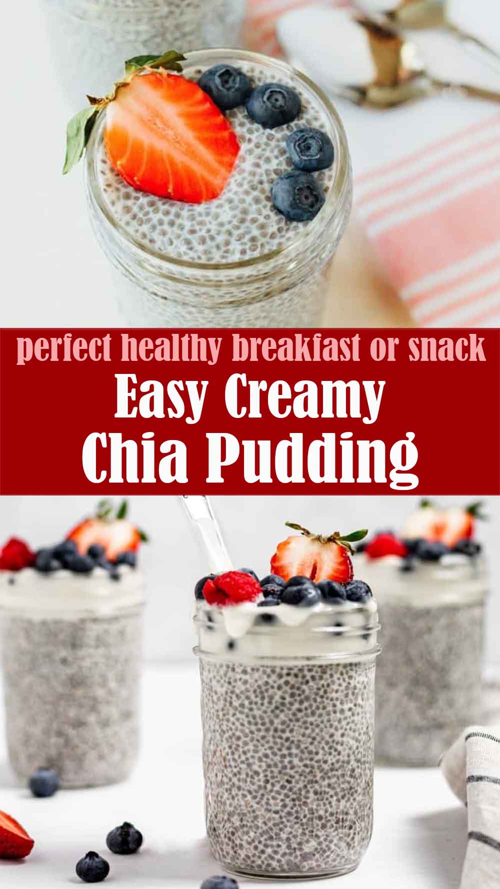 Easy Creamy Chia Pudding Recipe