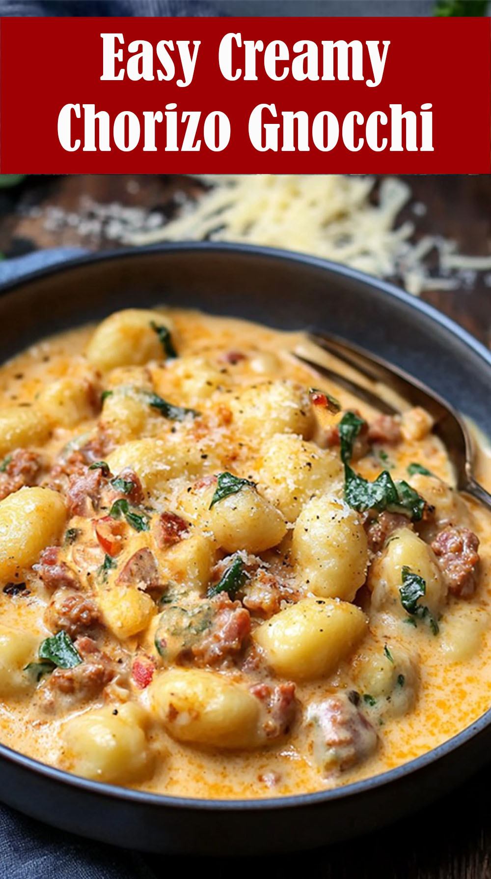 Easy Creamy Chorizo Gnocchi