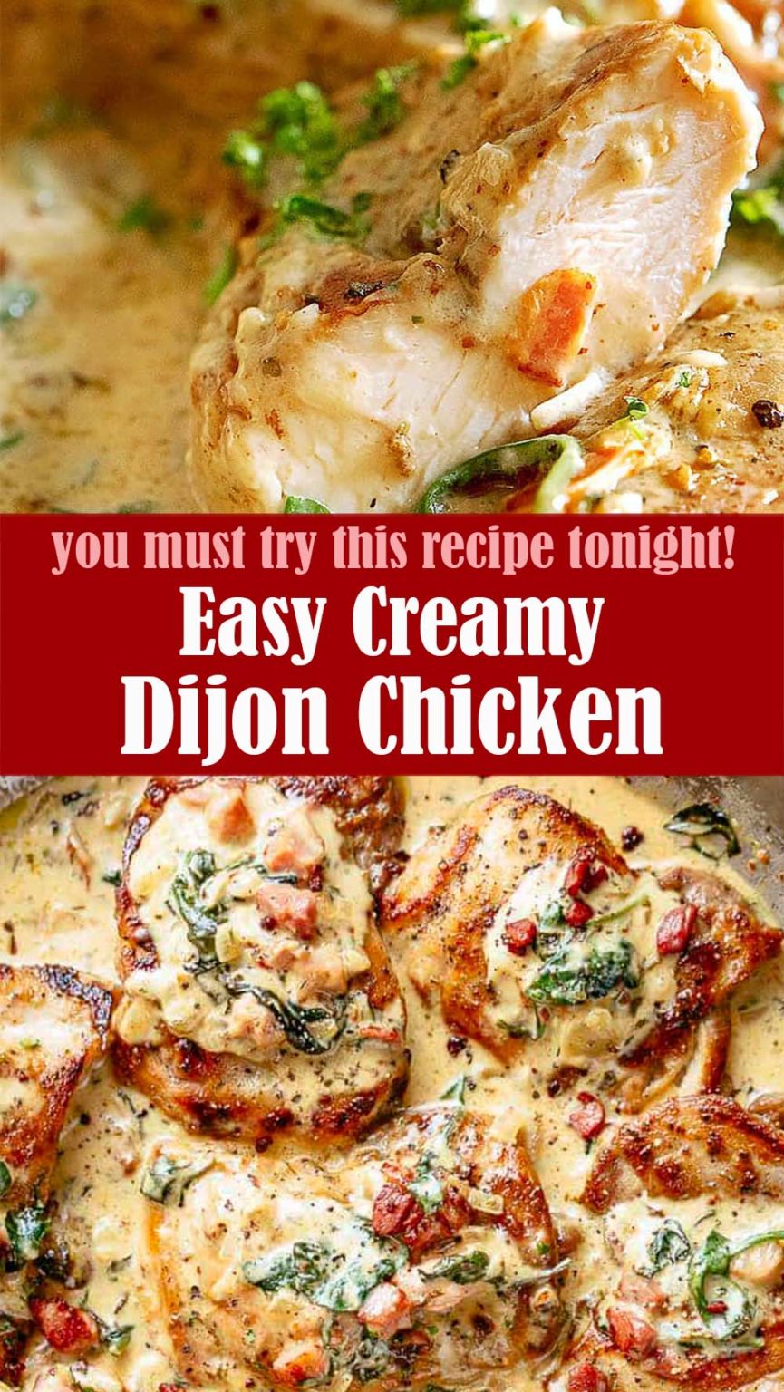 Easy Creamy Dijon Chicken Recipe – Reserveamana