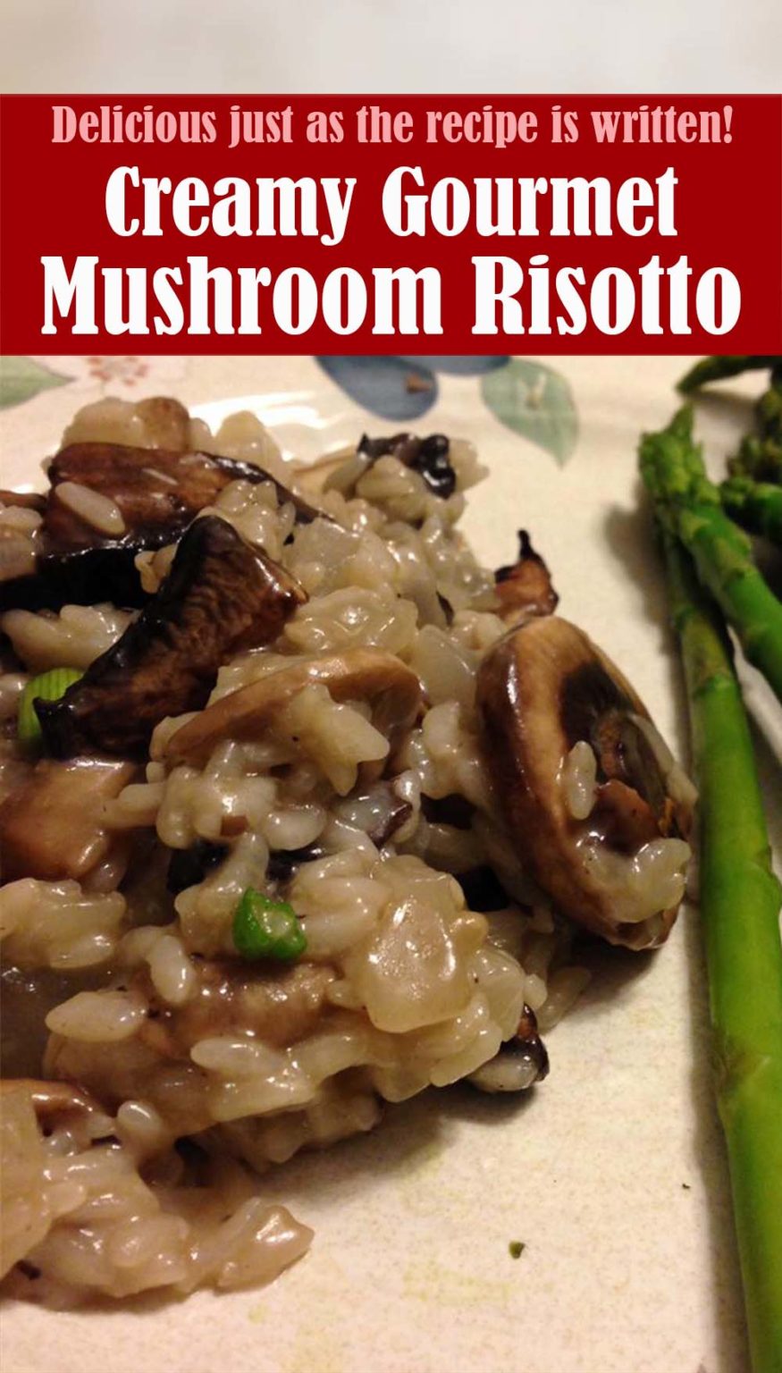 Easy Creamy Gourmet Mushroom Risotto – Reserveamana