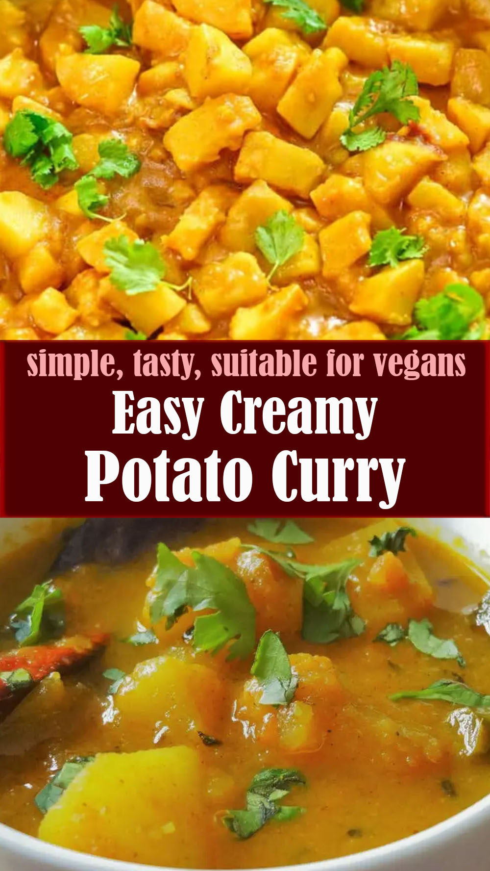 Easy Creamy Potato Curry Recipe