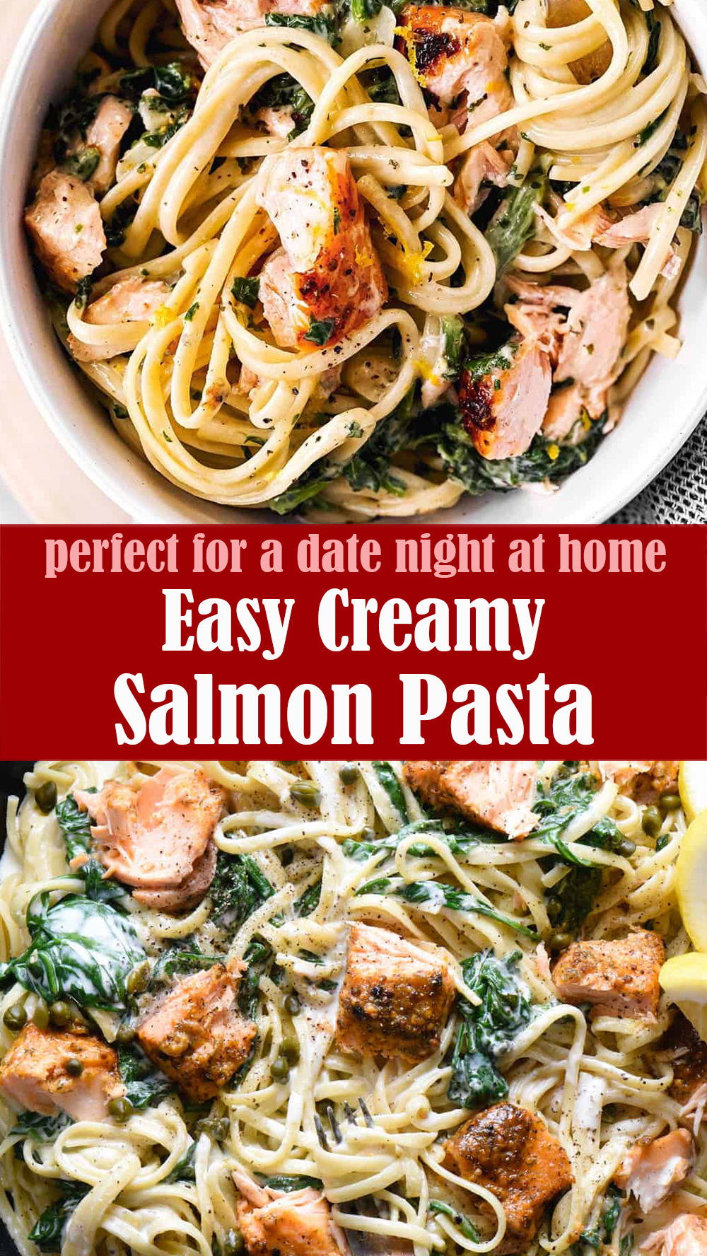 Easy Creamy Salmon Pasta Recipe