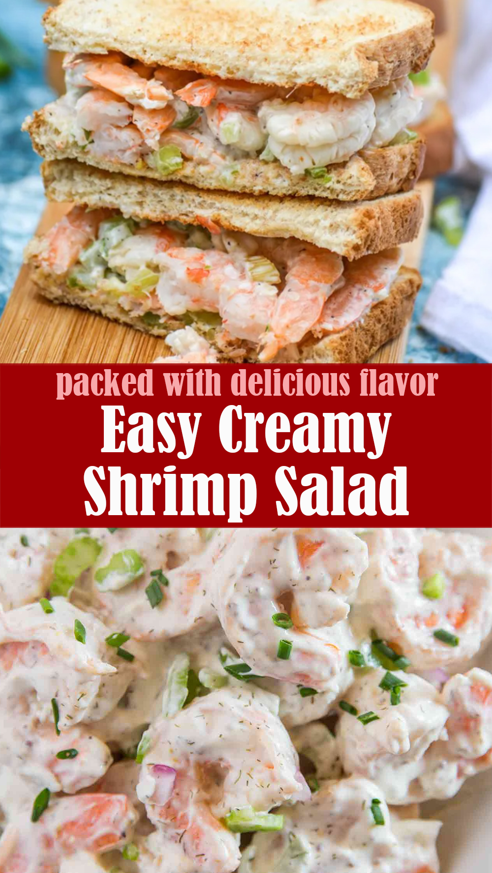 Easy Creamy Shrimp Salad Recipe