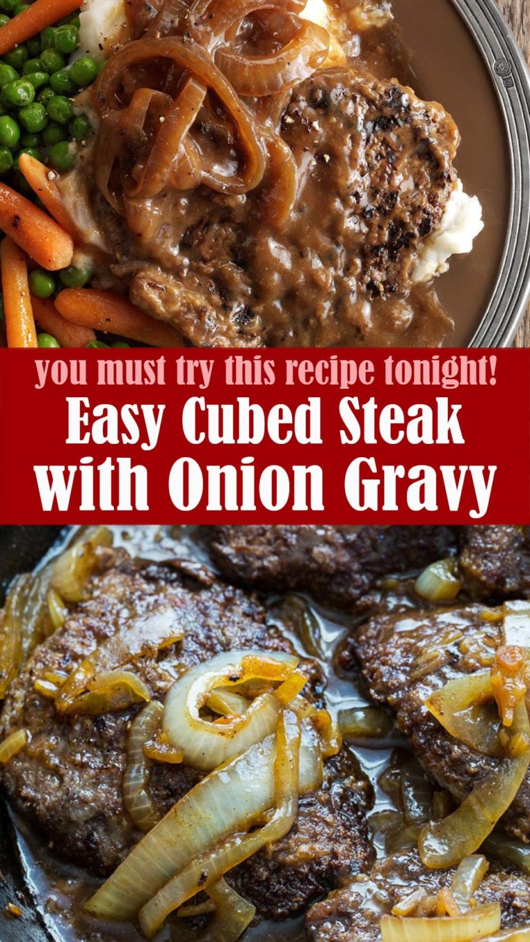 Easy Cubed Steak with Onion Gravy Reserveamana