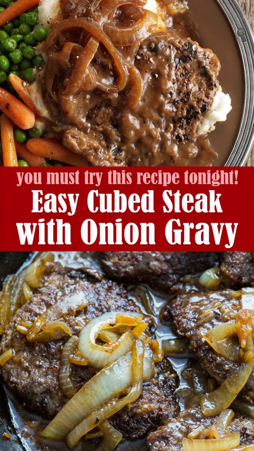 Easy Cubed Steak with Onion Gravy – Reserveamana