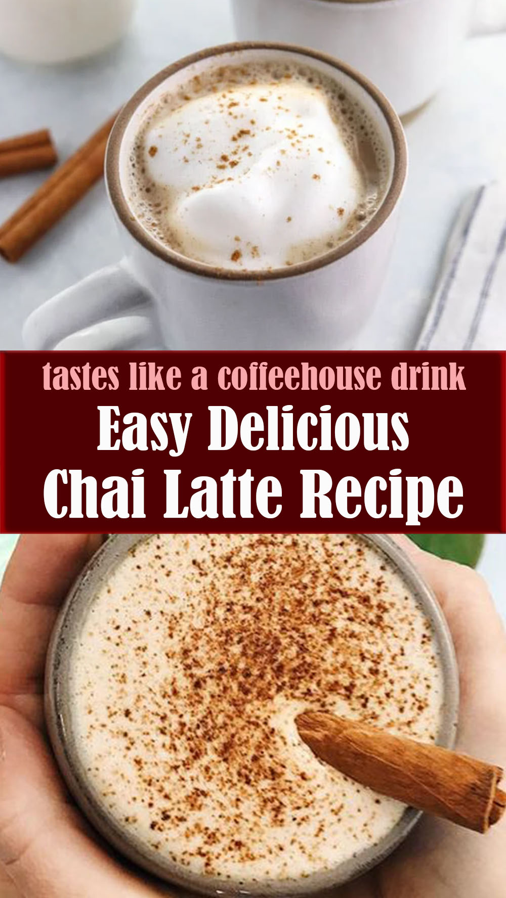 Easy Delicious Chai Latte Recipe