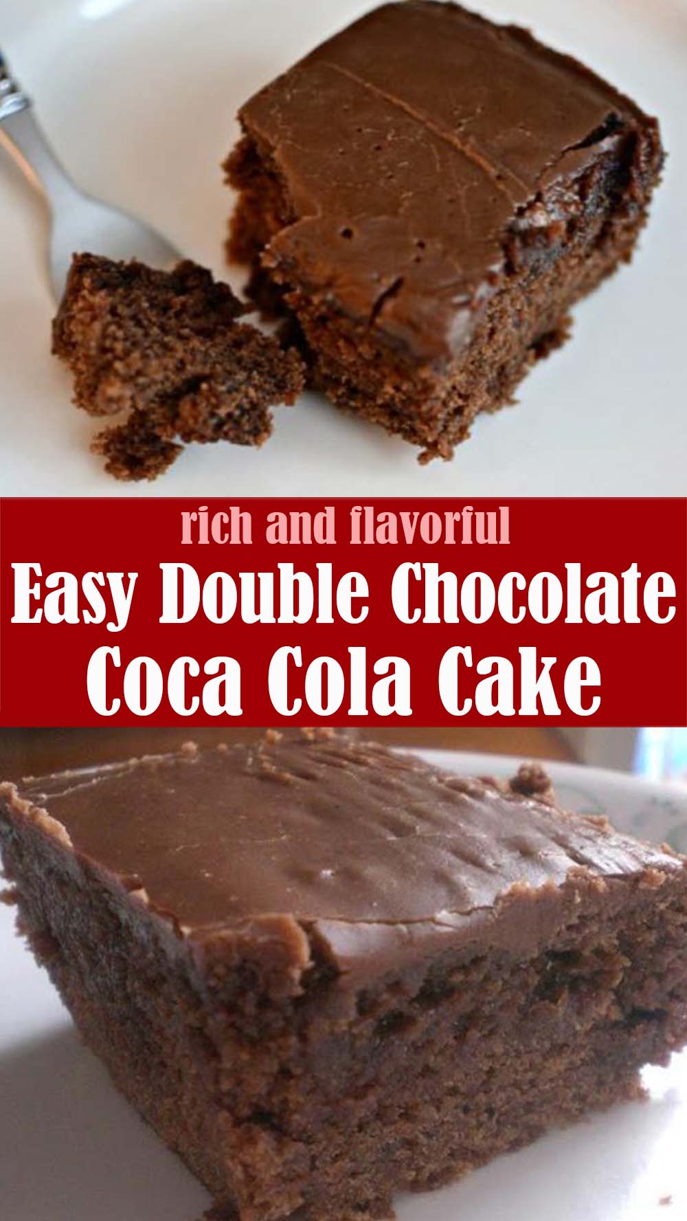 Easy Double Chocolate Coca Cola Cake