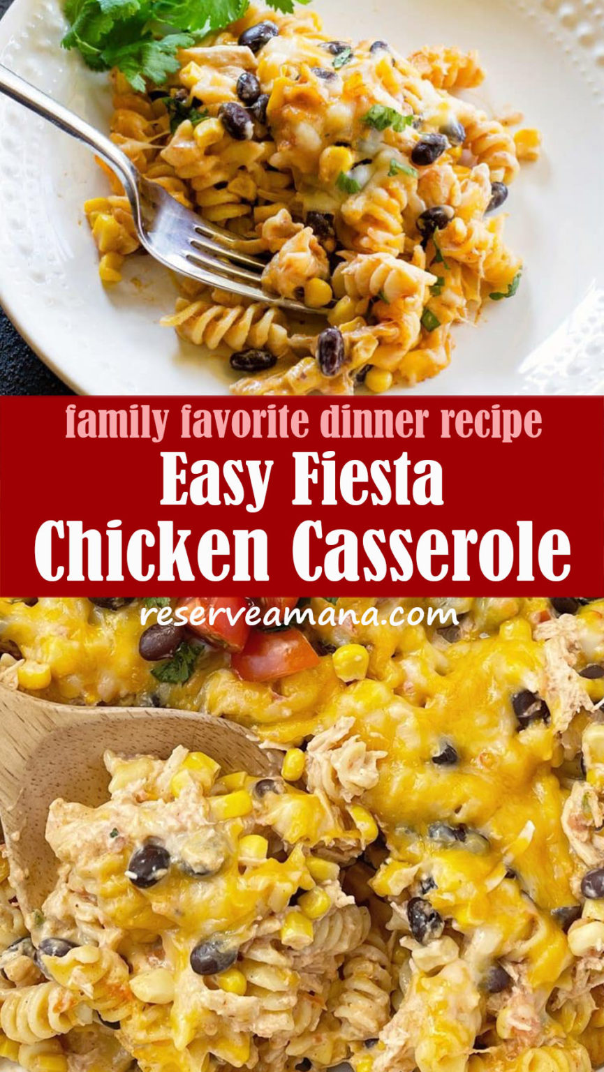 Easy Fiesta Chicken Casserole – Reserveamana