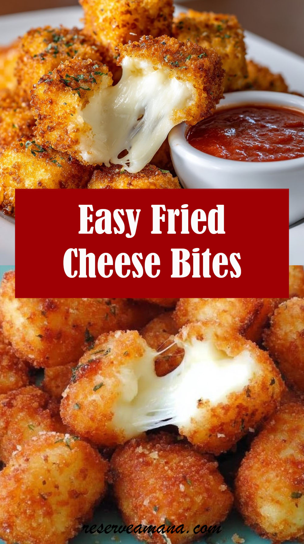 Easy Fried Cheese Bites