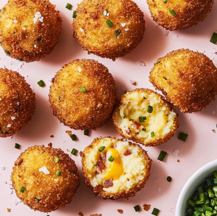 Easy Fried Mashed Potato Balls