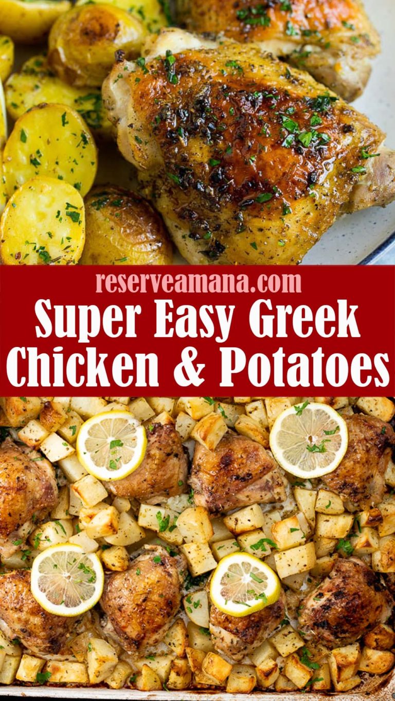 Easy Greek Chicken and Potatoes Reserveamana