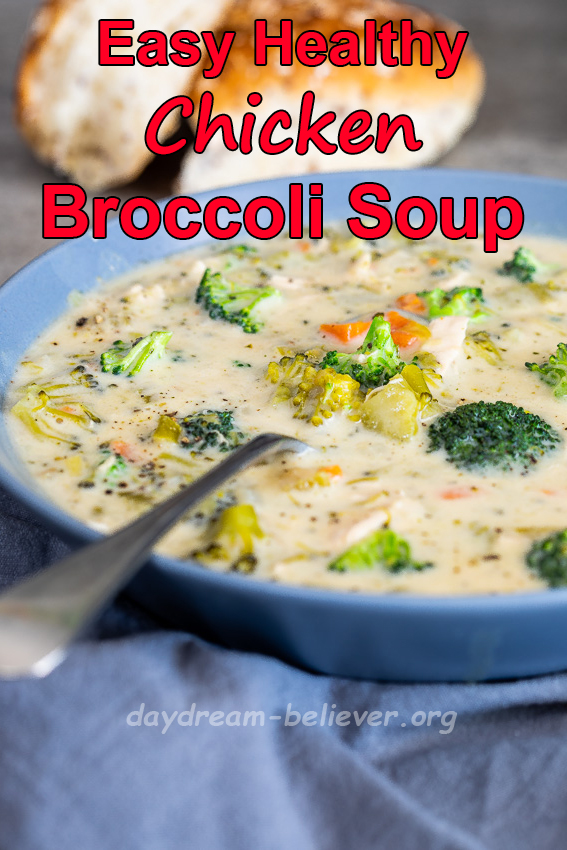 Easy Healthy Chicken Broccoli Soup Reserveamana