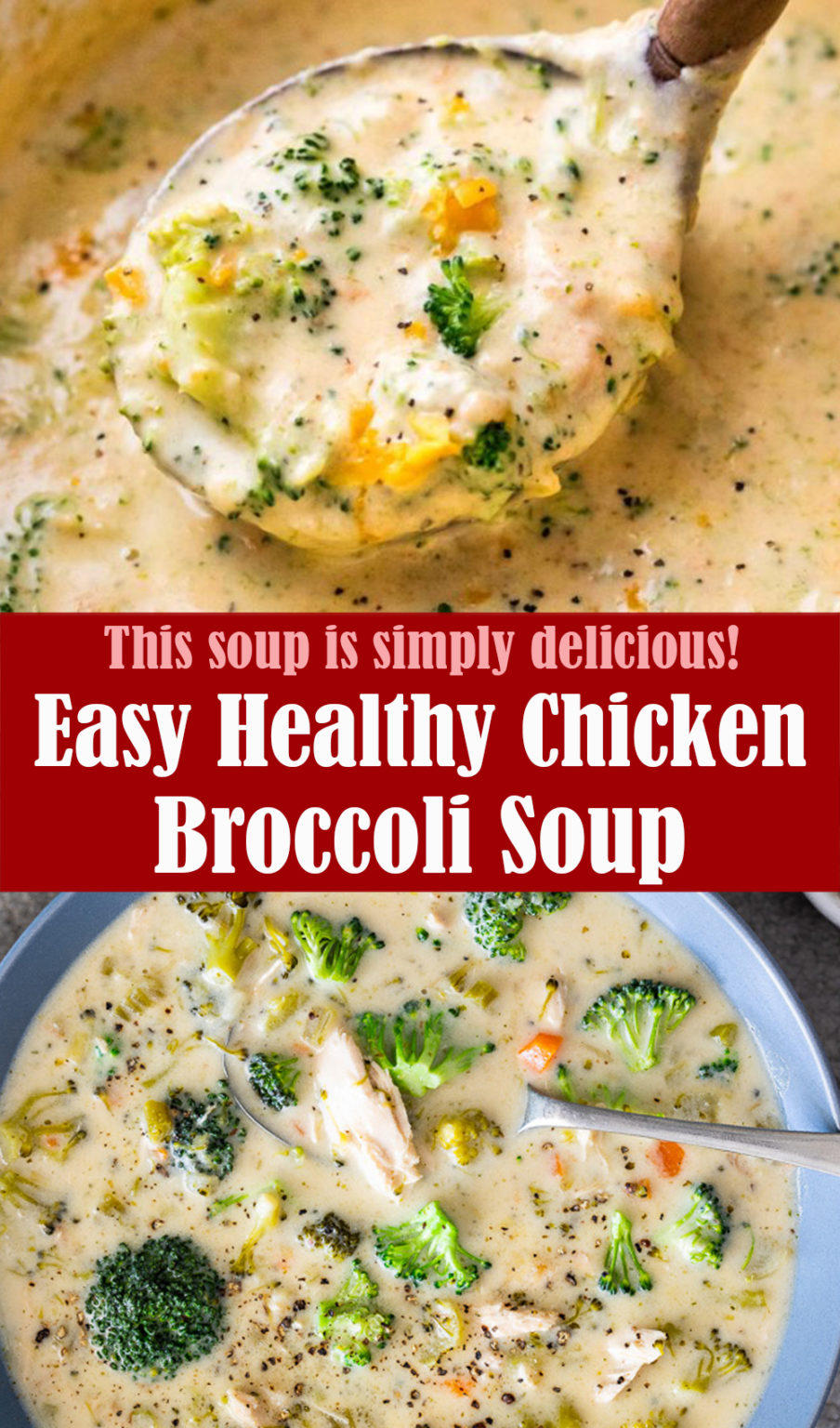Easy Healthy Chicken Broccoli Soup Reserveamana