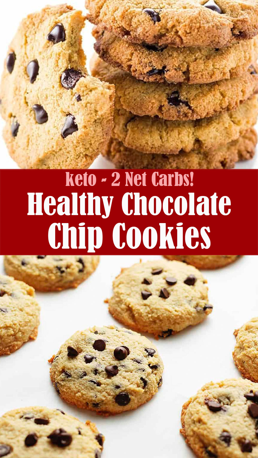 Easy Healthy Chocolate Chip Cookies