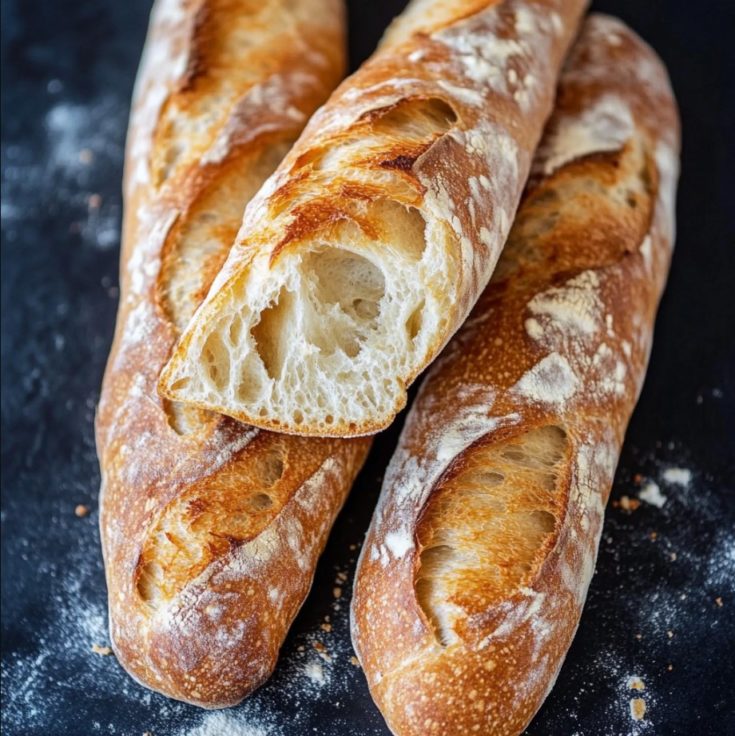 Easy Homemade Baguette Recipe