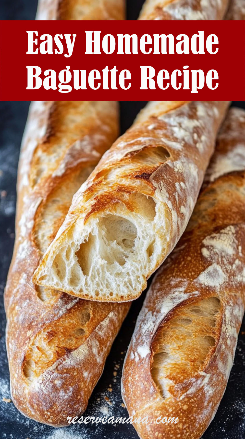 Easy Homemade Baguette Recipe