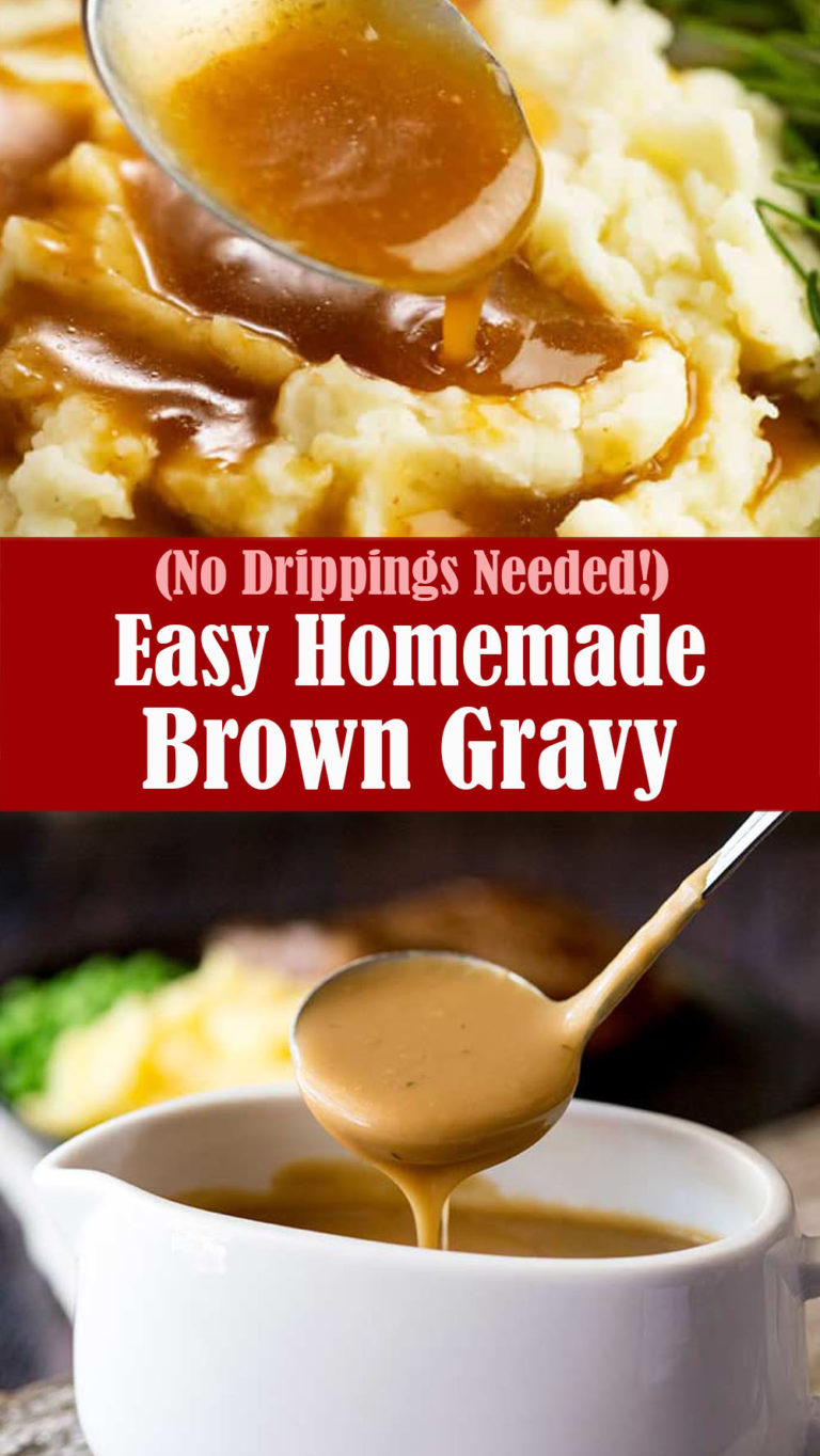 Easy Homemade Brown Gravy (No Drippings Needed!) – Reserveamana