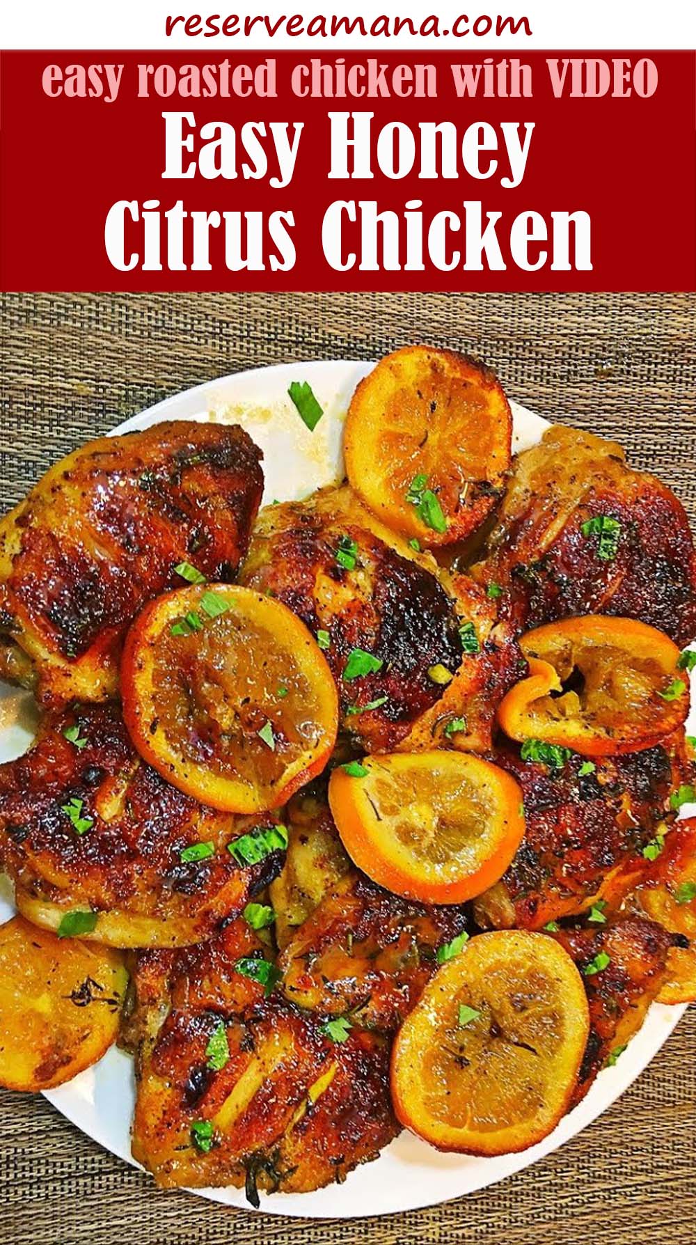 Easy Honey Citrus Chicken Recipe