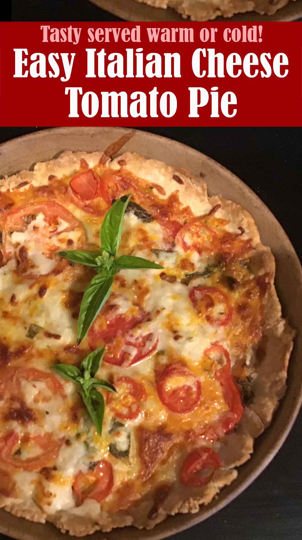 Easy Italian Cheese and Tomato Pie – Reserveamana