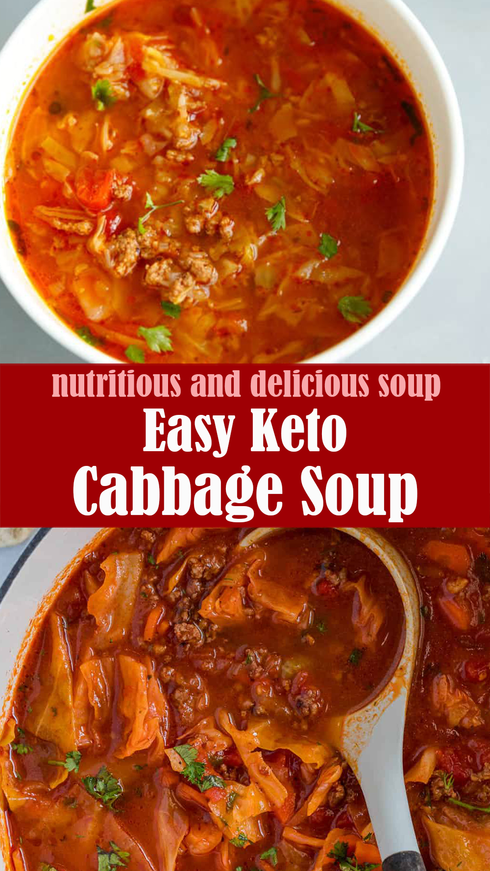 Easy Keto Cabbage Soup