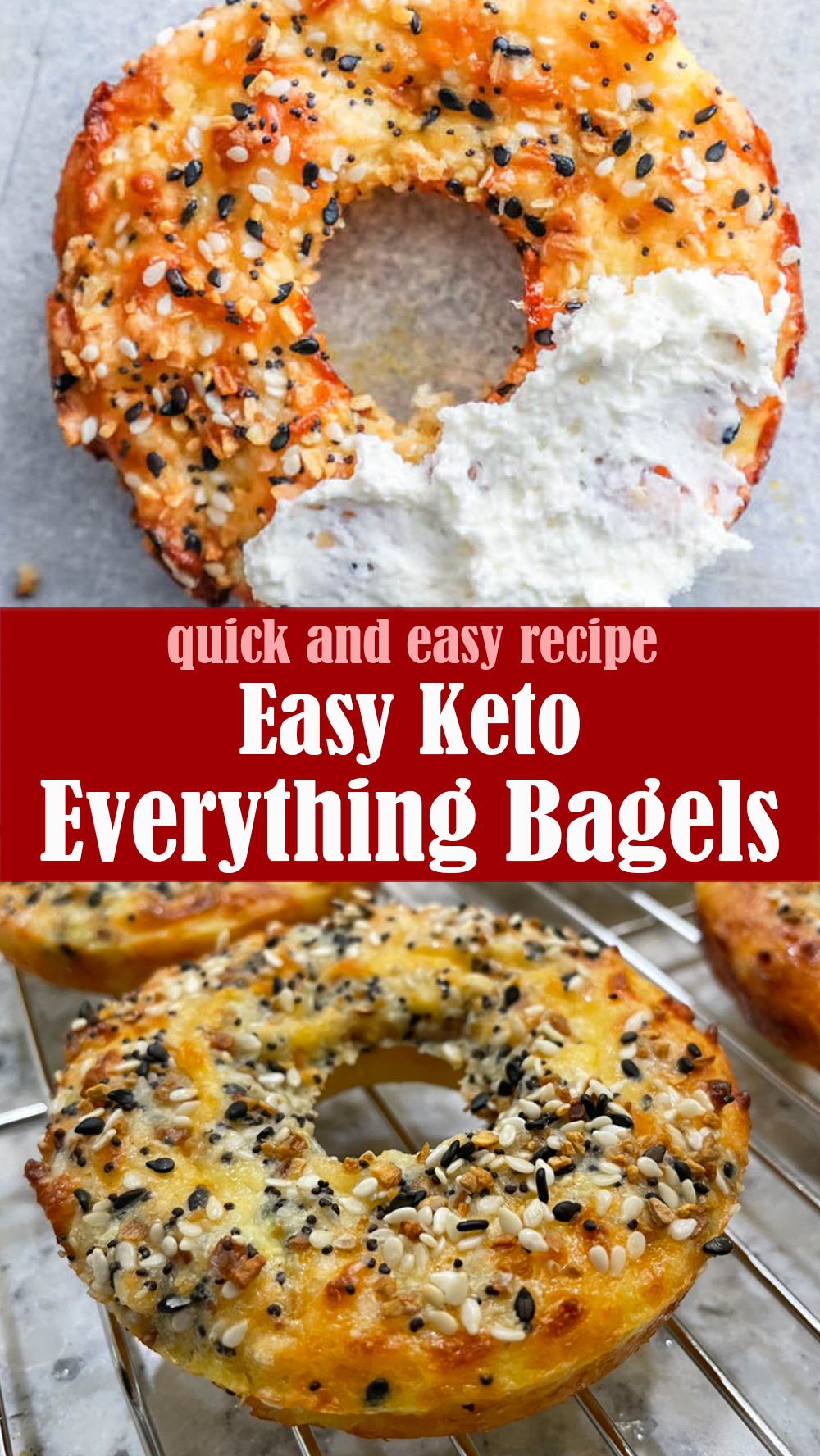 Easy Keto Everything Bagels Recipe