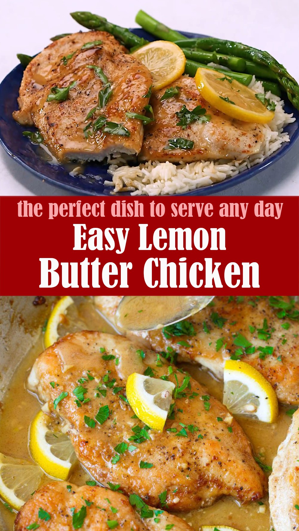 Easy Lemon Butter Chicken Recipe