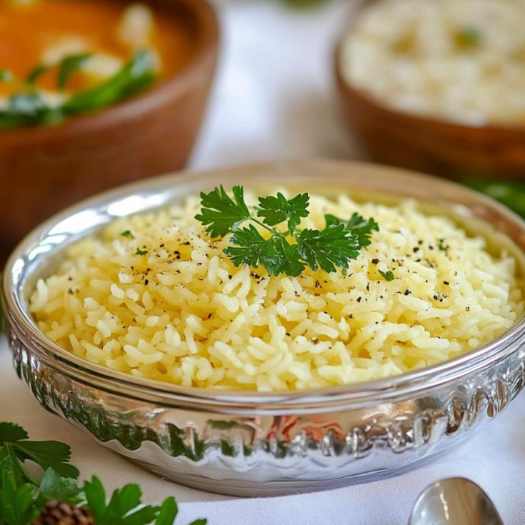 Easy Lemon Rice Side Dish