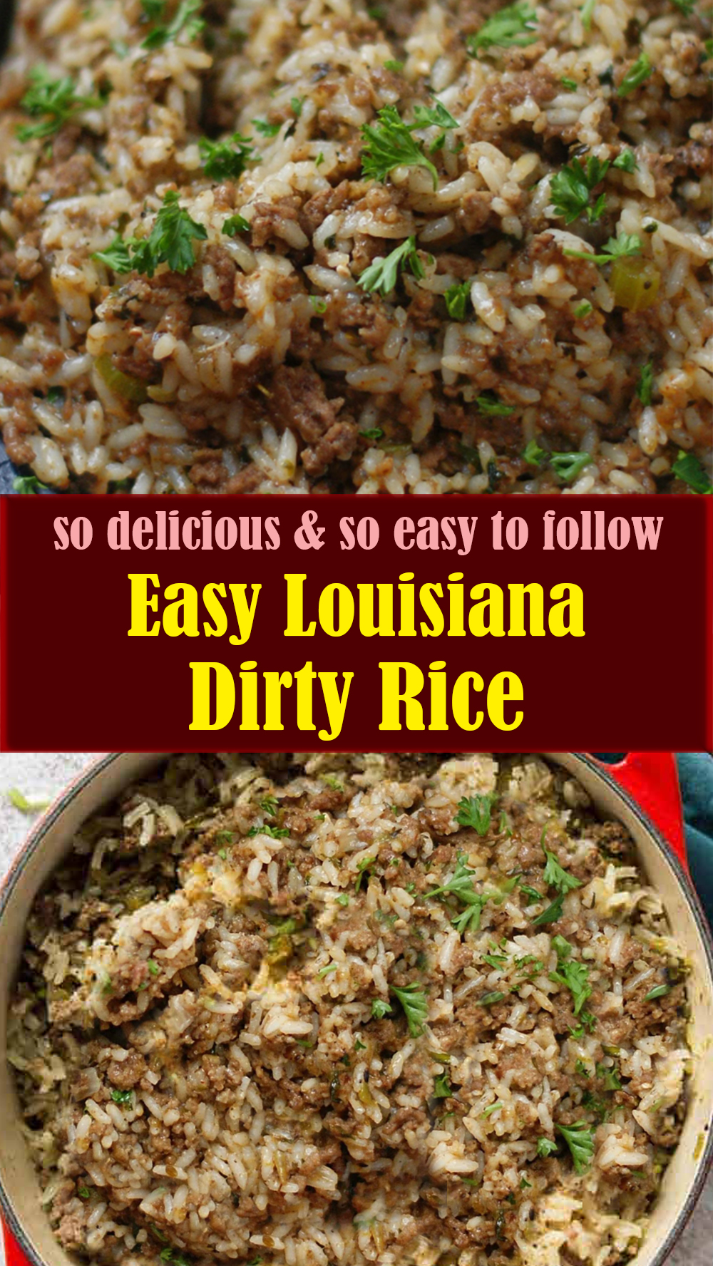 Easy Louisiana Dirty Rice