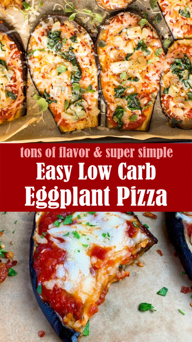 Easy Low Carb Eggplant Pizza Reserveamana