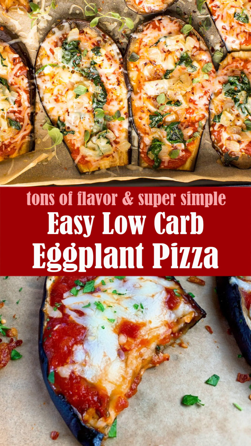 Easy Low Carb Eggplant Pizza Reserveamana