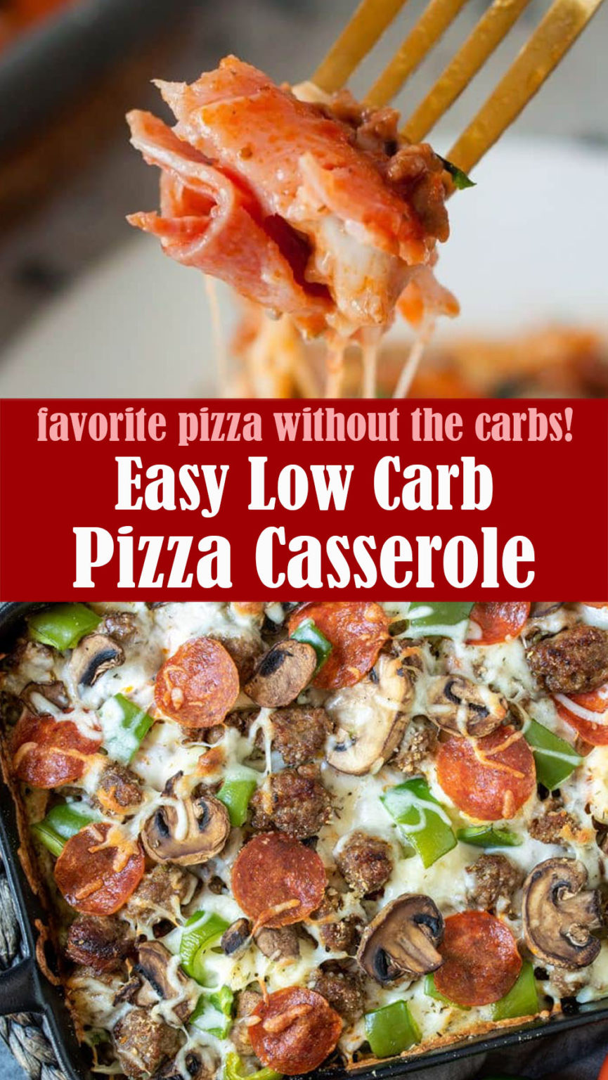 Easy Low Carb Pizza Casserole – Reserveamana