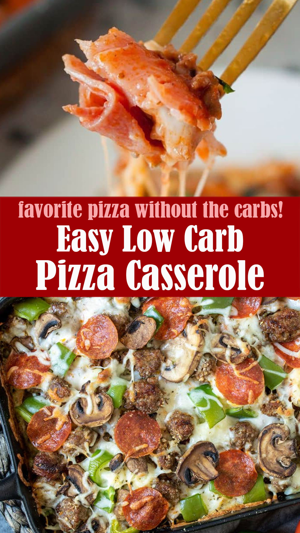 Easy Low Carb Pizza Casserole – Reserveamana