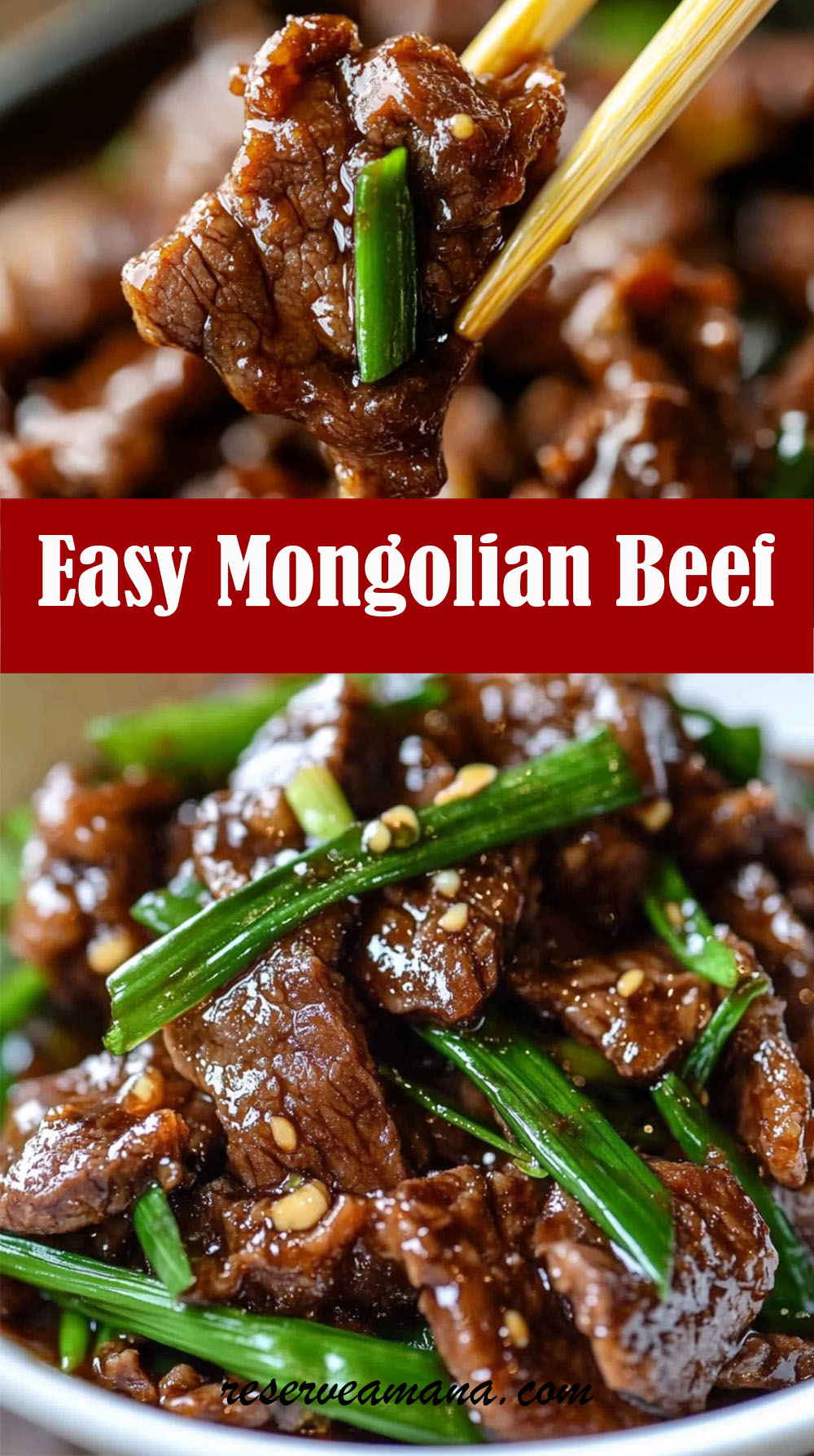 Easy Mongolian Beef