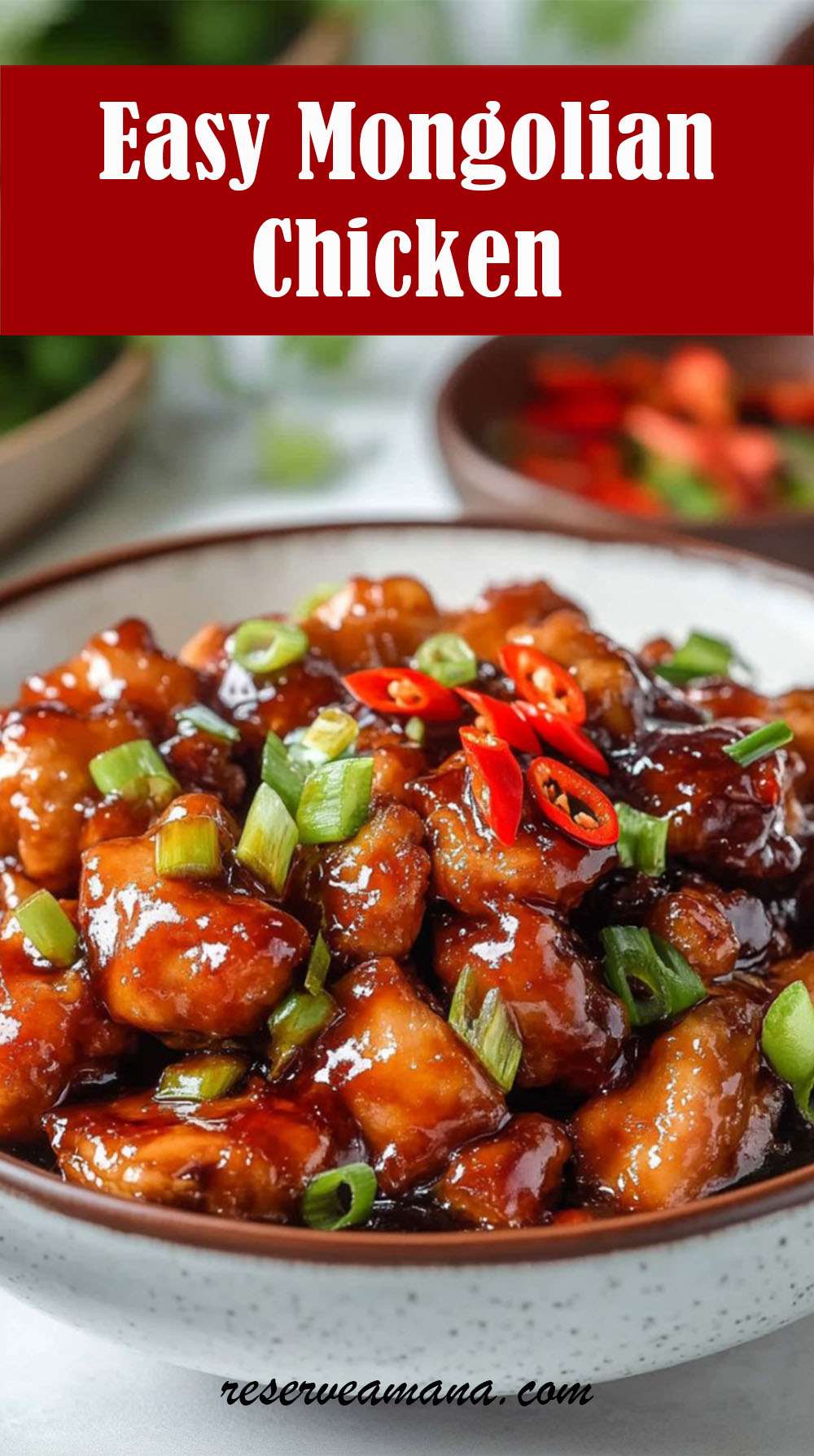 Easy Mongolian Chicken